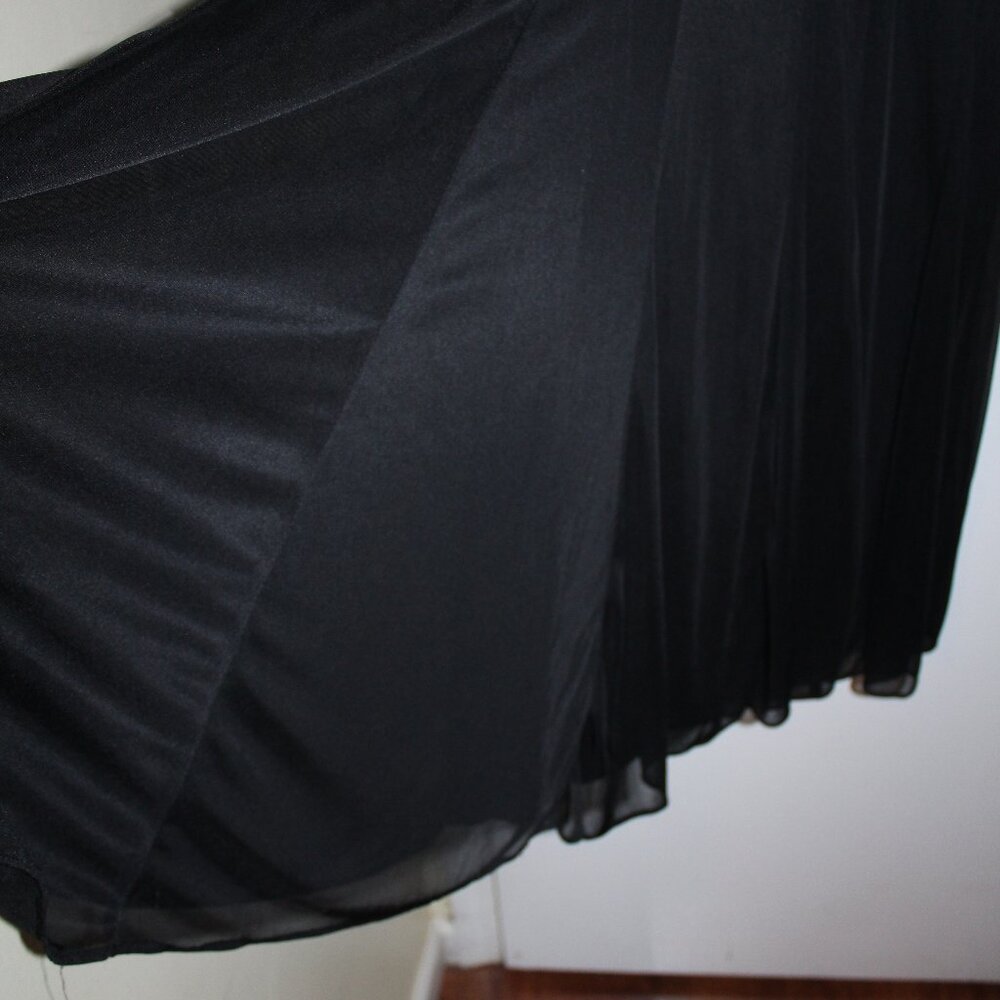 Onyx Nite Evening Black Skirt